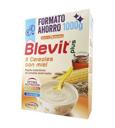 Blevit Plus 8 Cereales Con Miel 1000 g