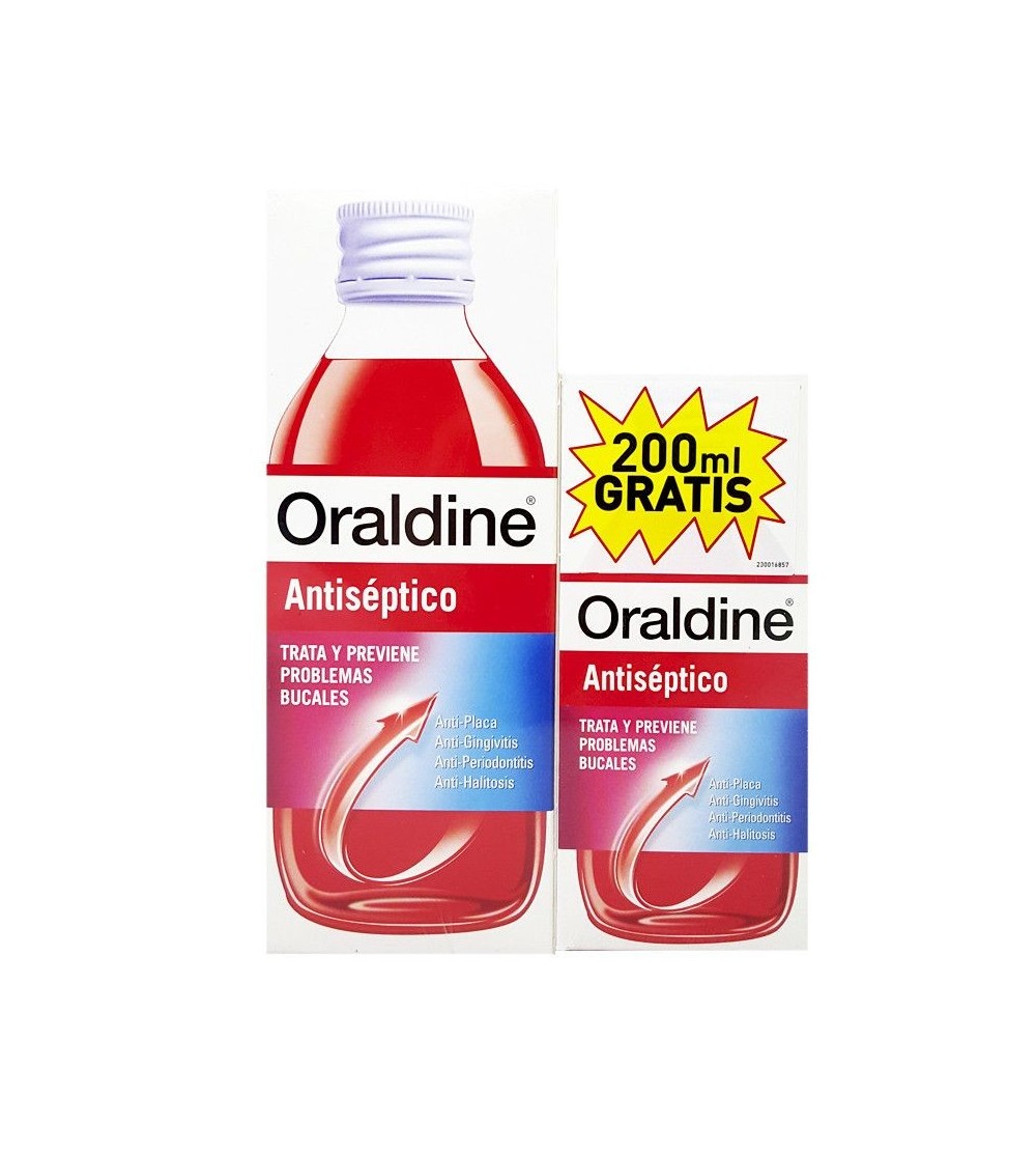 Oraldine antiséptico Pack REGALO. Comprar Oraldine al mejor precio barato en Farmacia online Yesfarma.