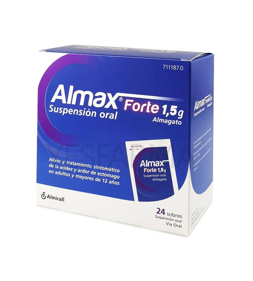 Almax Forte 1.5 g suspensión oral sobres