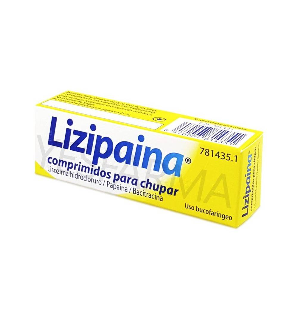 Lizipaina 20 comprimidos