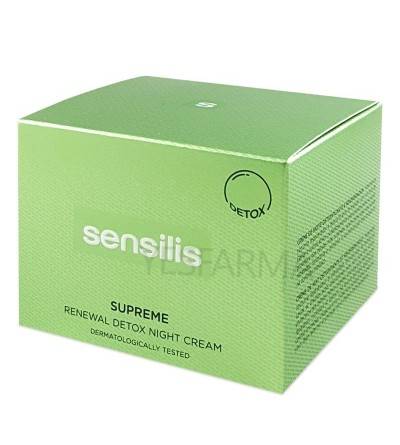 Sensilis Supreme Renewal Detox Night Cream 50ml