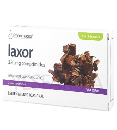LAXOR 320 MG 24 COMPRIMIDOS Pharmasor