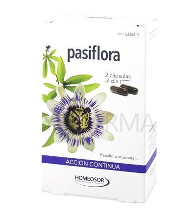 Pharmasor (HOMESOR) PASIFLORA 30 CAPS ACCIóN CONTINUA