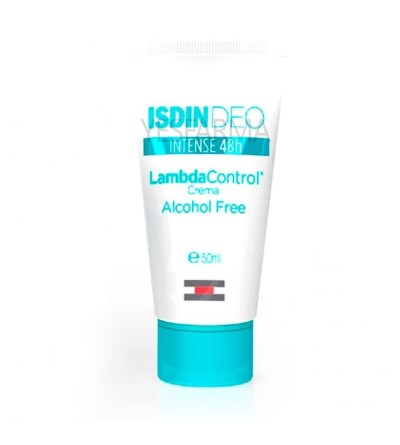Isdin Lambda creme desodorante controle é específico para a pele madura.