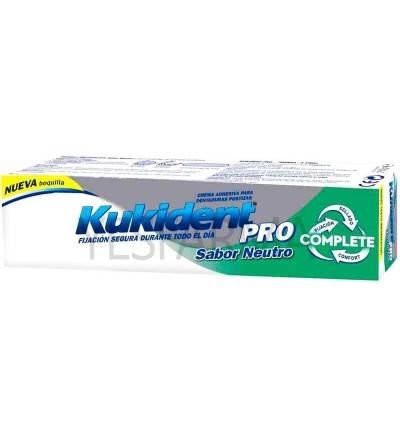 Kukident complete neutral é uma cola dentária para fixar próteses e dentaduras.