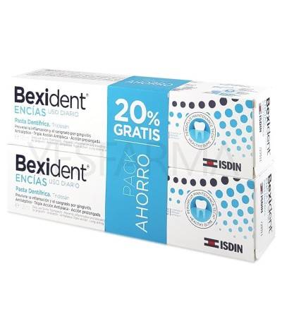 Bexident goma colar 125 ml Duplo é uma pasta específica para gengivite e prevenir o sangramento de gengivas sensíveis.
