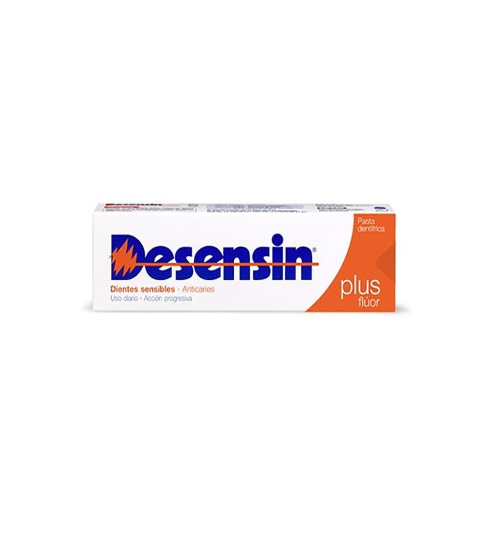 Desensin plus pasta 125ml es una pasta de dientes para tratar los dientes sensibles y la sensibilidad dental.