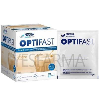 Los nuevos Optifast batidos café 12 sobres tienen su fórmula mejorada. Pierde peso y sigue la dieta con Optifast.