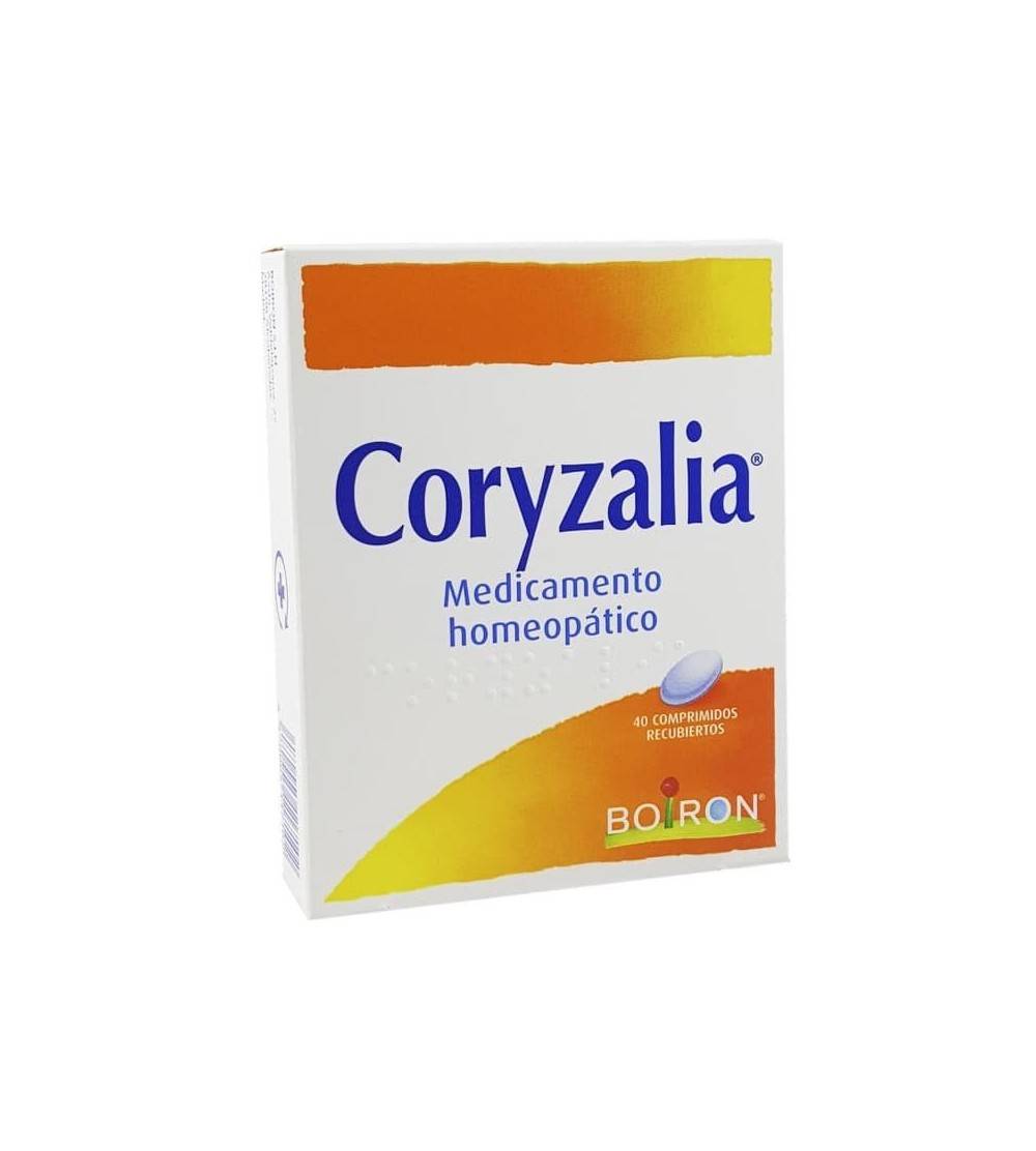 Boiron Coryzalia es un medicamento homeopático para tratar la congestión nasal. Comprar Coryzalia Farmacia Yesfarma.