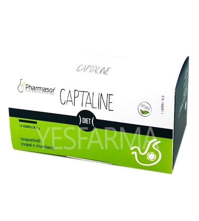 Captaline diet Pharmasor es un capta grasas natural que bloque la captación de grasas de comidas copiosas. Mejor precio Yesfarma
