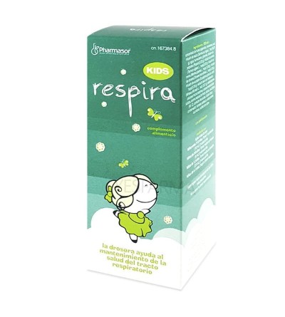 Comprar Respira Kids 150ml de Homeosor. Jarabe natural homeopático con Drosera. Comprar Yesfarma.