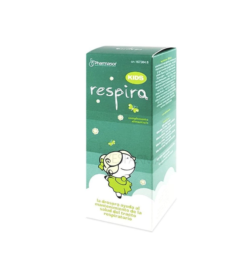 Compre Respira Kids 150ml por Homeosor. Xarope natural homeopático com Drosera. Compre Yesfarma.