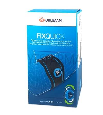 Comprar pulseira de epicondilite ajustável Orliman Fixquick BCS400. Epimetilite girth melhor preço Yesfarma.