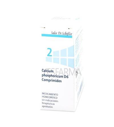 Comprar DHU Sal Schussler 2 calcium phosphoricum D6 comprimidos. Sales de Schussler comprar en Yesfarma.