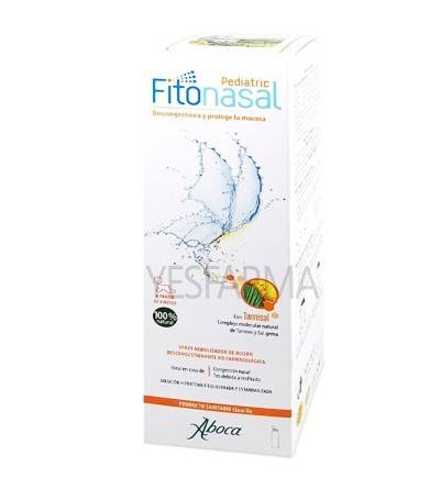 Compre o spray descongestionante pediátrico Fitonasal 125ml Aboca para aliviar a congestão nasal em bebês naturalmente. Melhor p
