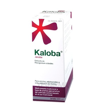 Comprar Kaloba jarabe 100ml. Jarabe natural para gripes y resfriados al mejor precio barato.