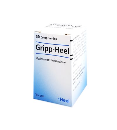 Comprar Gripp-Heel 50 comprimidos como tratamiento natural para gripes y resfriados. Mejor precio barato Farmacia Yesfarma.