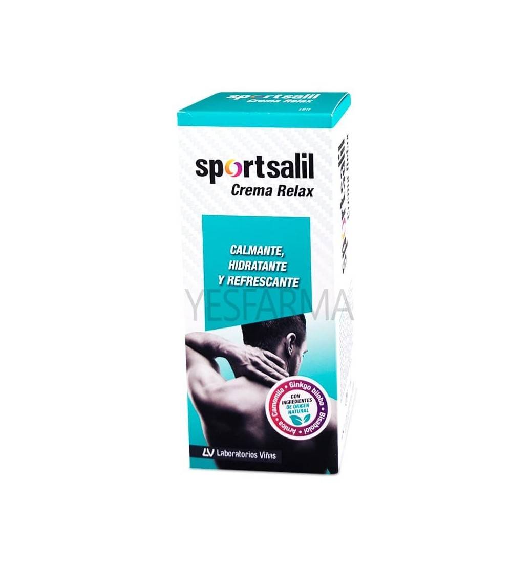 Comprar Sportsalil crema relax 100ml. Crema natural para después del deporte. Mejor precio Yesfarma.