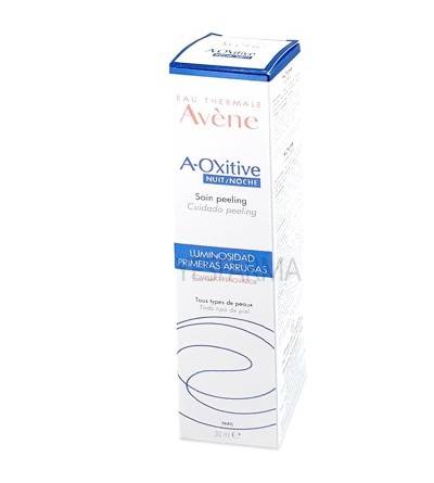 Comprar Avène A-Oxitive noche cuidado peeling. Crema de noche con efecto peeling mejor precio Yesfarma.
