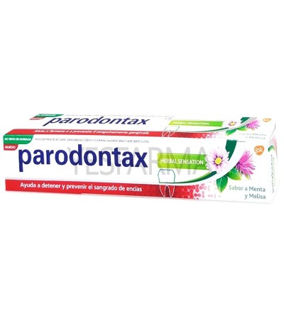 Comprar Parodontax Herbal Sensation 75ml. Pasta de dientes de uso diario con flúor. Mejor precio Yesfarma.