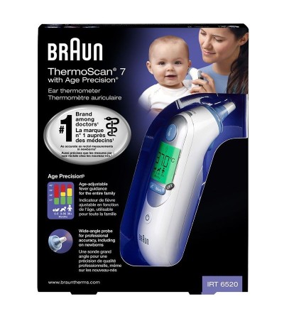 Braun Termómetro de oído infrarrojos Thermoscan 7
