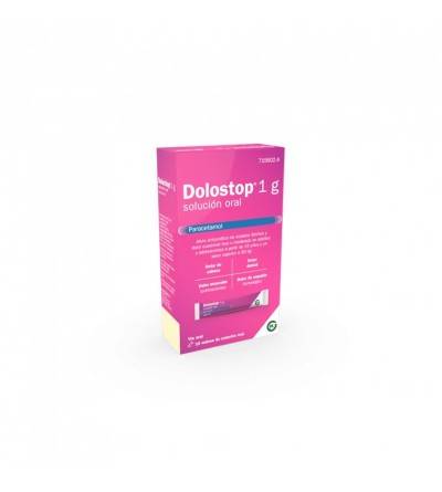 Dolostop 1 G 10 sobres solución oral 10 ml