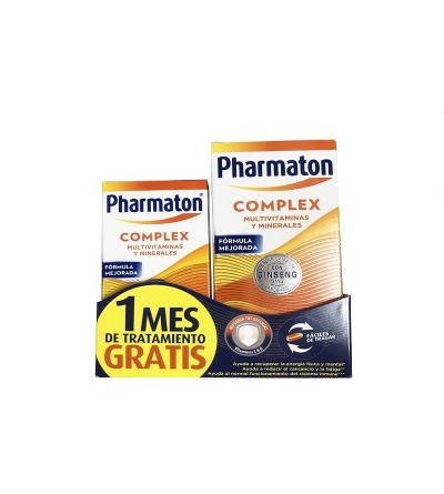 Pharmaton complex 100 comprimidos embalagem promocional