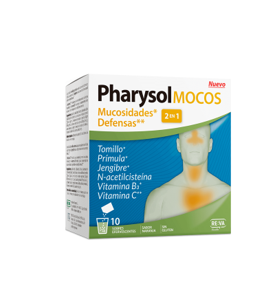 Pharysol Mocos 10 sobres efervescentes