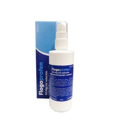 Flogoprofen 50 mg/ml solución tópica 100 ml