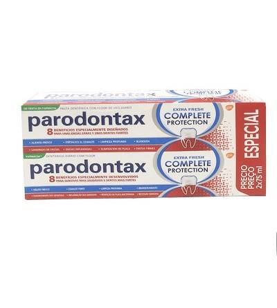 Parodontax Complete Protección Extra Fresh 2 envases 75 ml