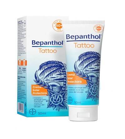 Bepanthol Tattoo crema solar protectora SPF50+ 50 ml