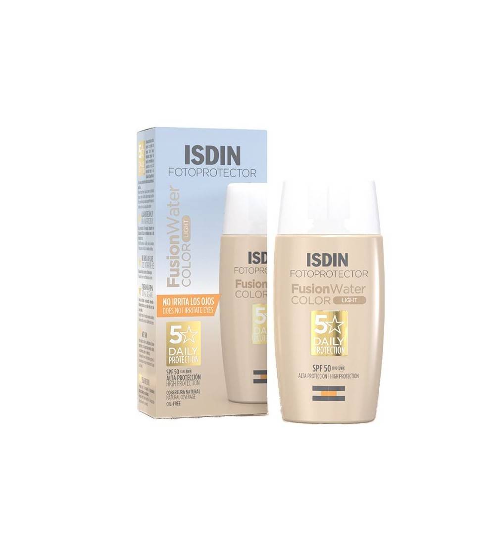 ISDIN FOTOPROTECTOR SPF 50 FUSION WATER COLOR LIGHT 50 ML