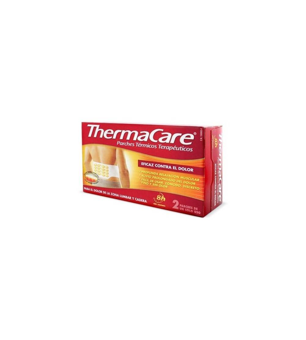 THERMACARE ZONA LUMBAR Y CADERA 2 PARCHES TERMICOS
