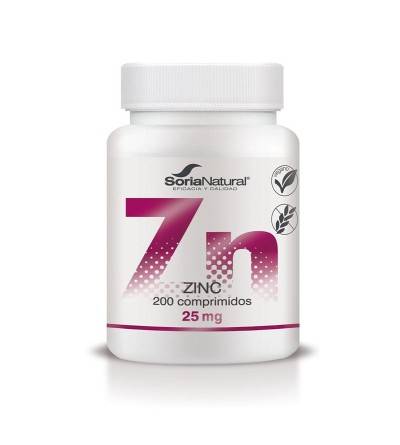 Soria Natural Zinc 25 mg...