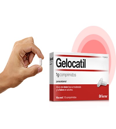 Gelocatil 1 gr 10 comprimidos