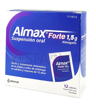 Almax Forte 1.5 g 12 sobres...