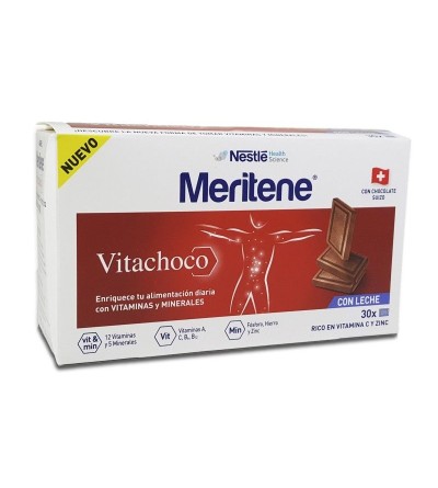 MERITENE VITACHOCO 30 TABLETAS 5 G CHOCOLATE CON LECHE
