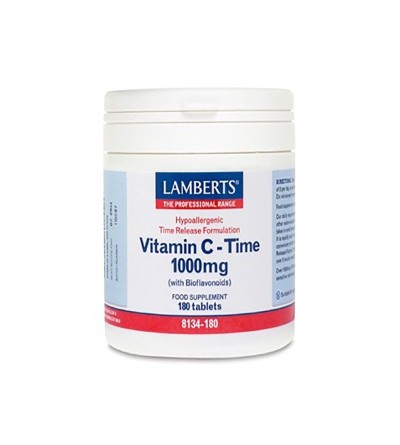 Lamberts vitamina C 1000 escaramujo 180 comp