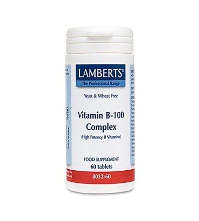 Lamberts Vitamina B 100 complex 60 cp