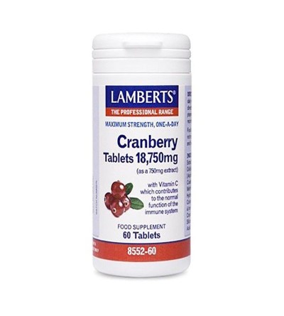 Lamberts Cranberry 60 tabletas
