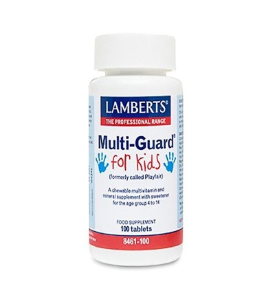 Lamberts Multiguard for kids 100 comp masticables