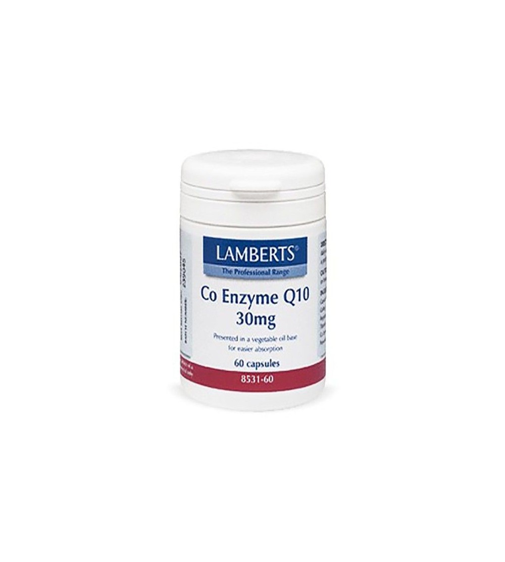 Lamberts Co enzima Q10 30 mg 60 cáps