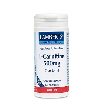 LAMBERTS L-CARNITINA 500MG 60CAPS
