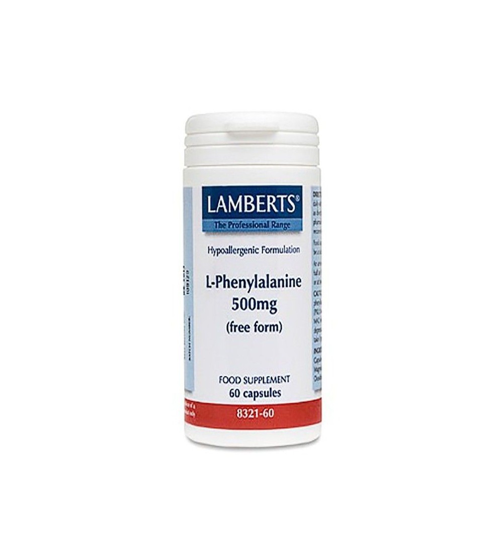 Lamberts L-fenilalanina 500 mg 60 cáps