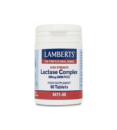 Lamberts Complejo lactasa 200 mg 60 comp