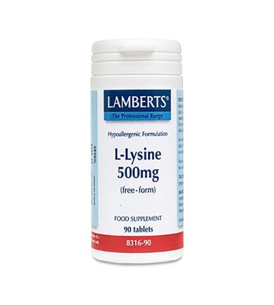 Lamberts L-lysine 500 mg...