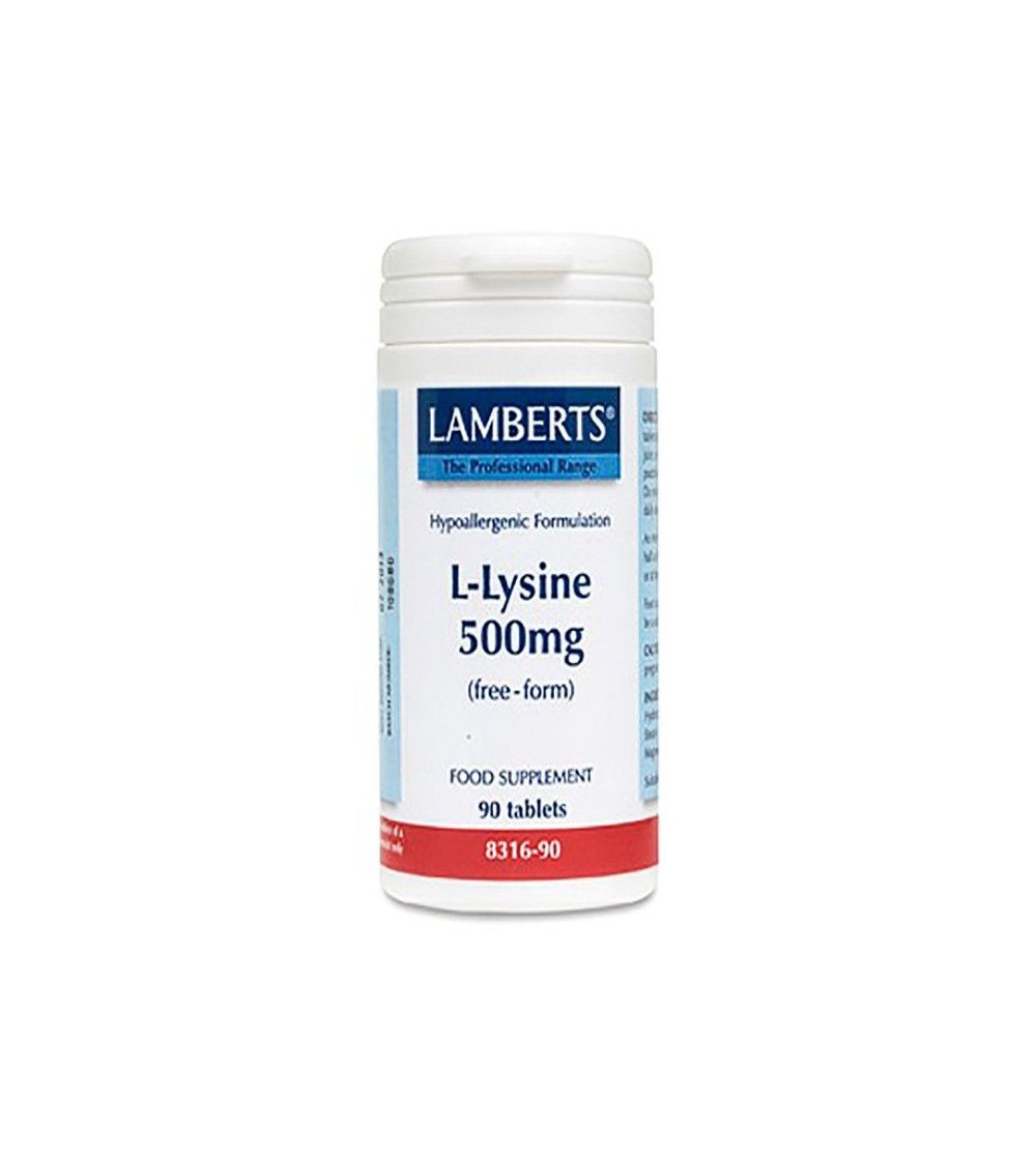 Lamberts L-lysine 500 mg 120 comp