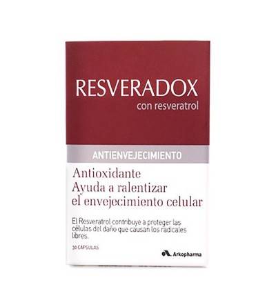 Resveradox con resveratrol 30 cápsulas