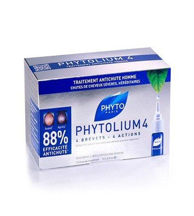 Phyto Phytolium 4 tratamiento anticaída 12 ampollas
