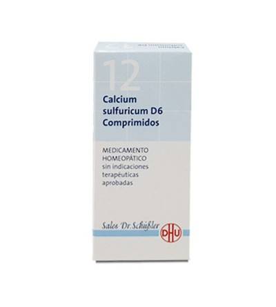 DHU Sal Schussler 12 Calcium sulfuricum D6 comprimidos